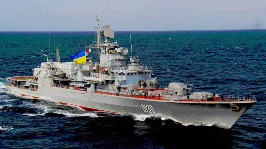 Ukraine’s flagship Hetman Sahaidachny was sunk to avoid capture by Russian troops