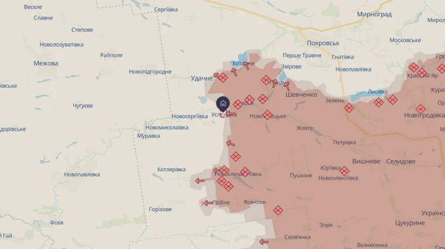 Deep State: Количество штурмов врага на Покровском направлении продолжает падать