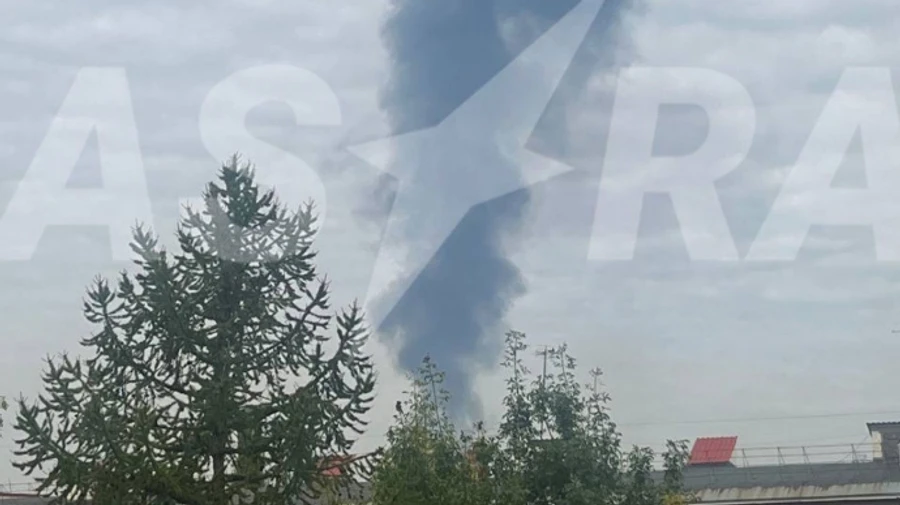 Explosions and fire erupt at Gazprom petrochemical plant in Russia's Bashkortostan after drone strike – photos, video