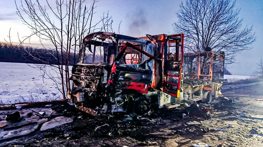 Russians deliberately strike firefighters in Kharkiv Oblast