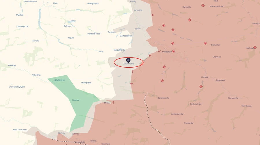 Russian forces advance further towards Zaporizhzhia – DeepState