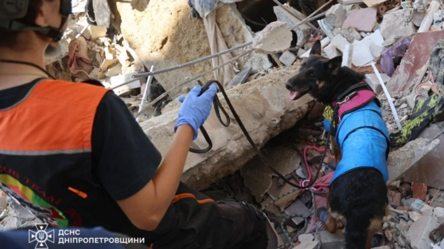 Search for people under rubble continues in Dnipro, with two people still missing – photos