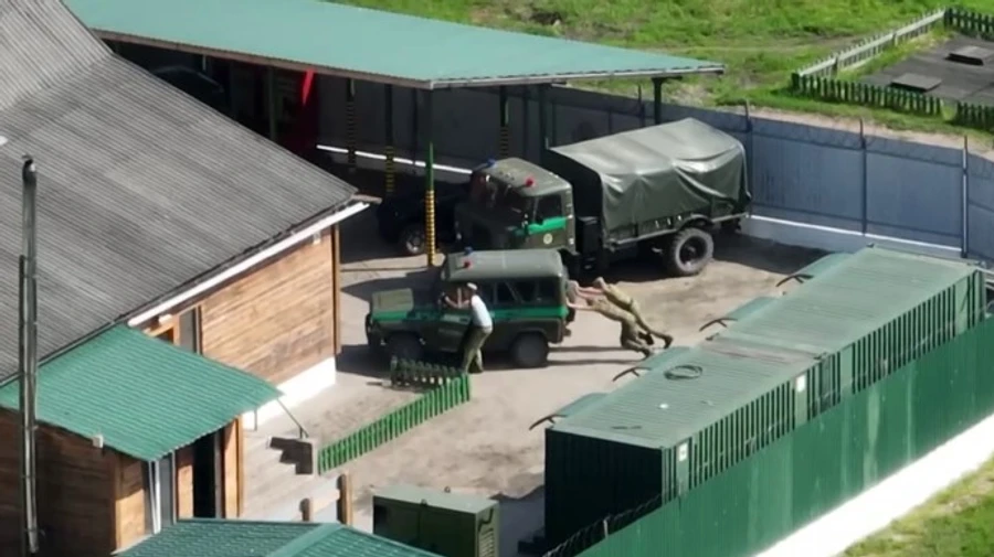 Ukrainian border guards tricked the Belarusian army