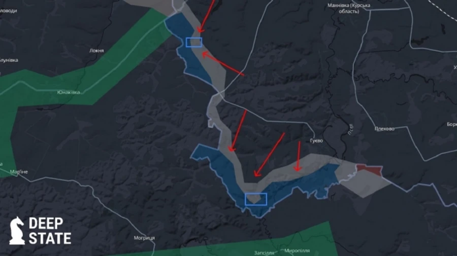 DeepState повідомив, де Сили оборони ведуть бої на Курщині