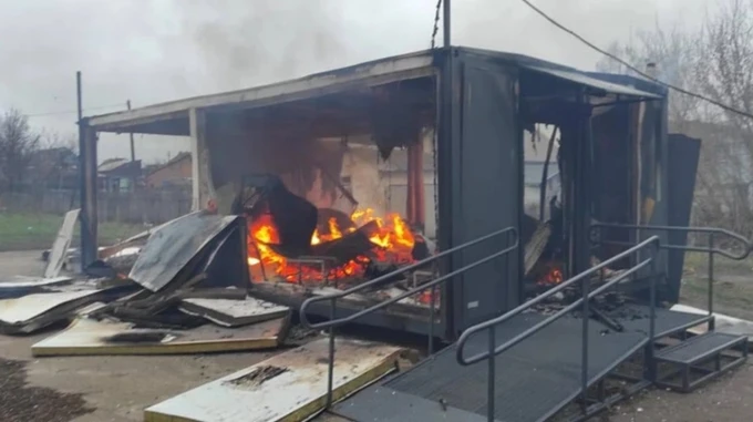 Russians destroy two Ukrposhta post offices in two days