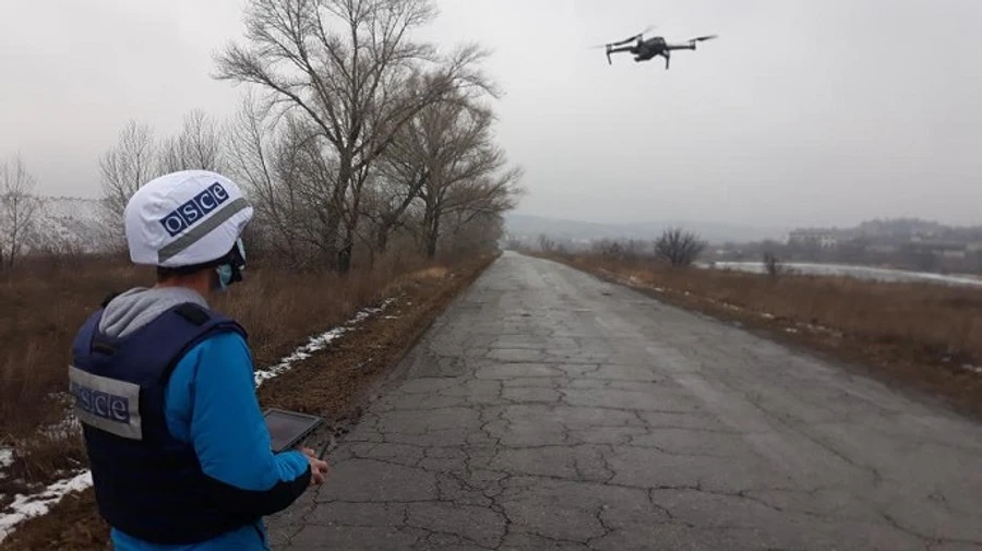 Бойовики не пустили патруль ОБСЄ у Старомихайлівку і погрожували збити безпілотник