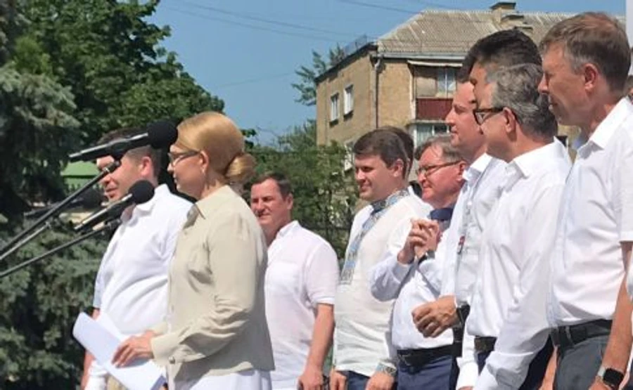 Батькивщина обнародовала свою первую пятерку