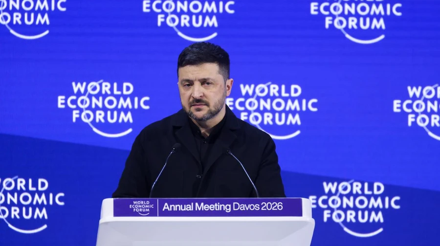 Zelenskyy criticises Europe in Davos: You send 40 soldiers to Greenland. What message is this?