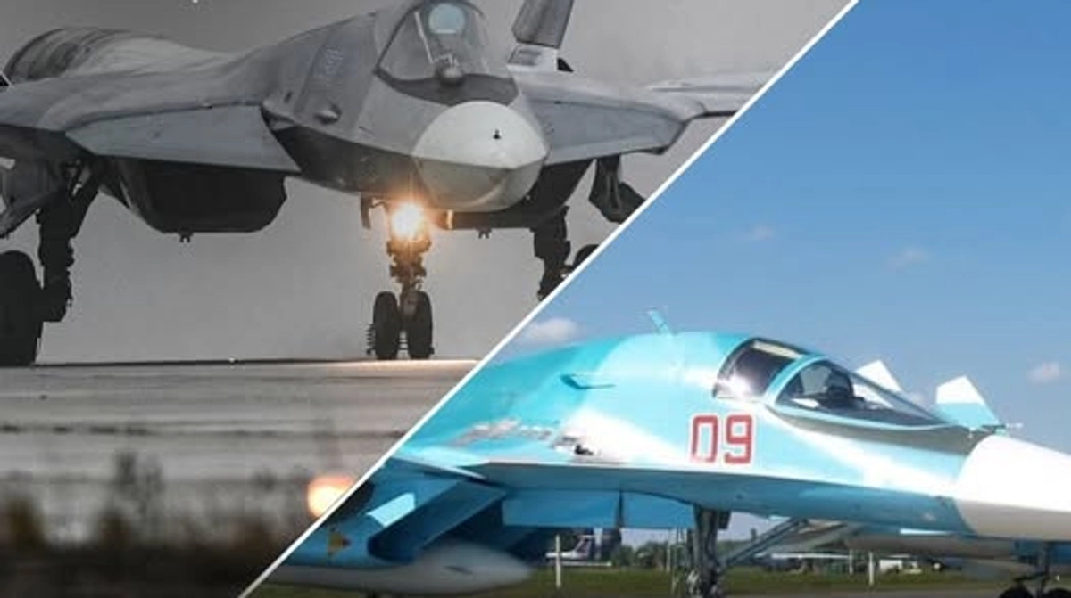 Українські дрони поцілили у кілька Су-57 та Су-34 на російському Уралі
