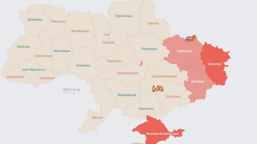 У Києві та низці областей оголошували тривогу через ракетну небезпеку