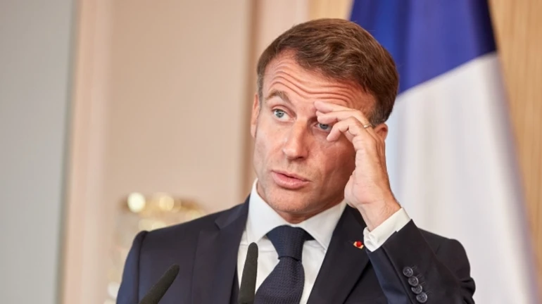 Макрон про погрози РФ відправити атомну бомбу на Париж: Здивований такою нервозністю