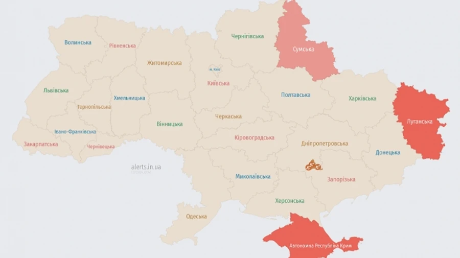 Повітряні сили зафіксували у Сумах ворожі БпЛА. Чутно вибухи