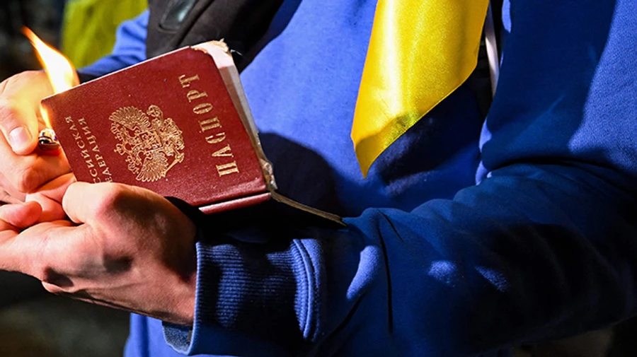 Russia forces Ukrainians under occupation to acquire Russian citizenship – study