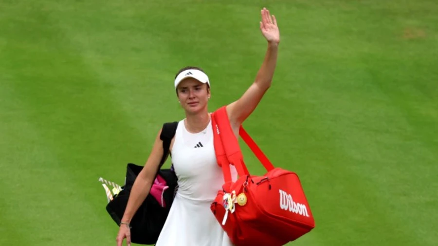 Ukrainian tennis player Svitolina leaves Wimbledon