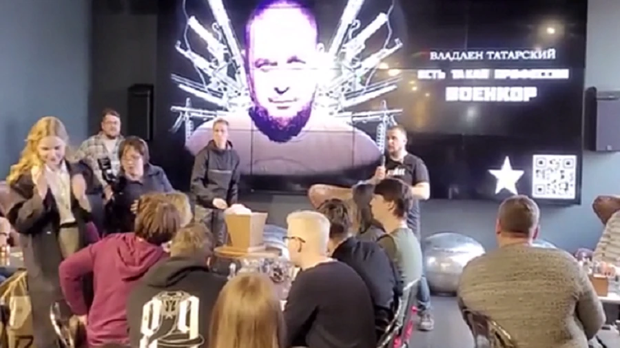 Появилось видео последних секунд перед ликвидацией Татарского – росСМИ