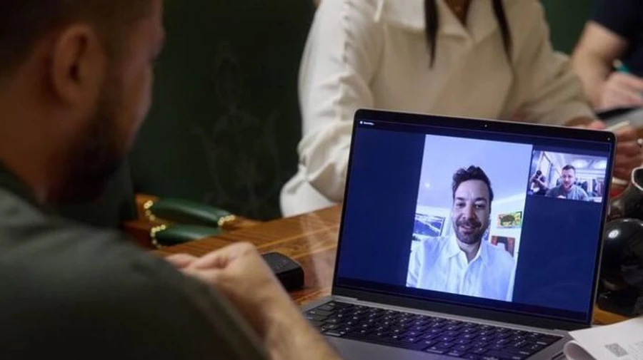 Привернути увагу до України: Зеленський обговорив співпрацю з ведучим Джиммі Феллоном