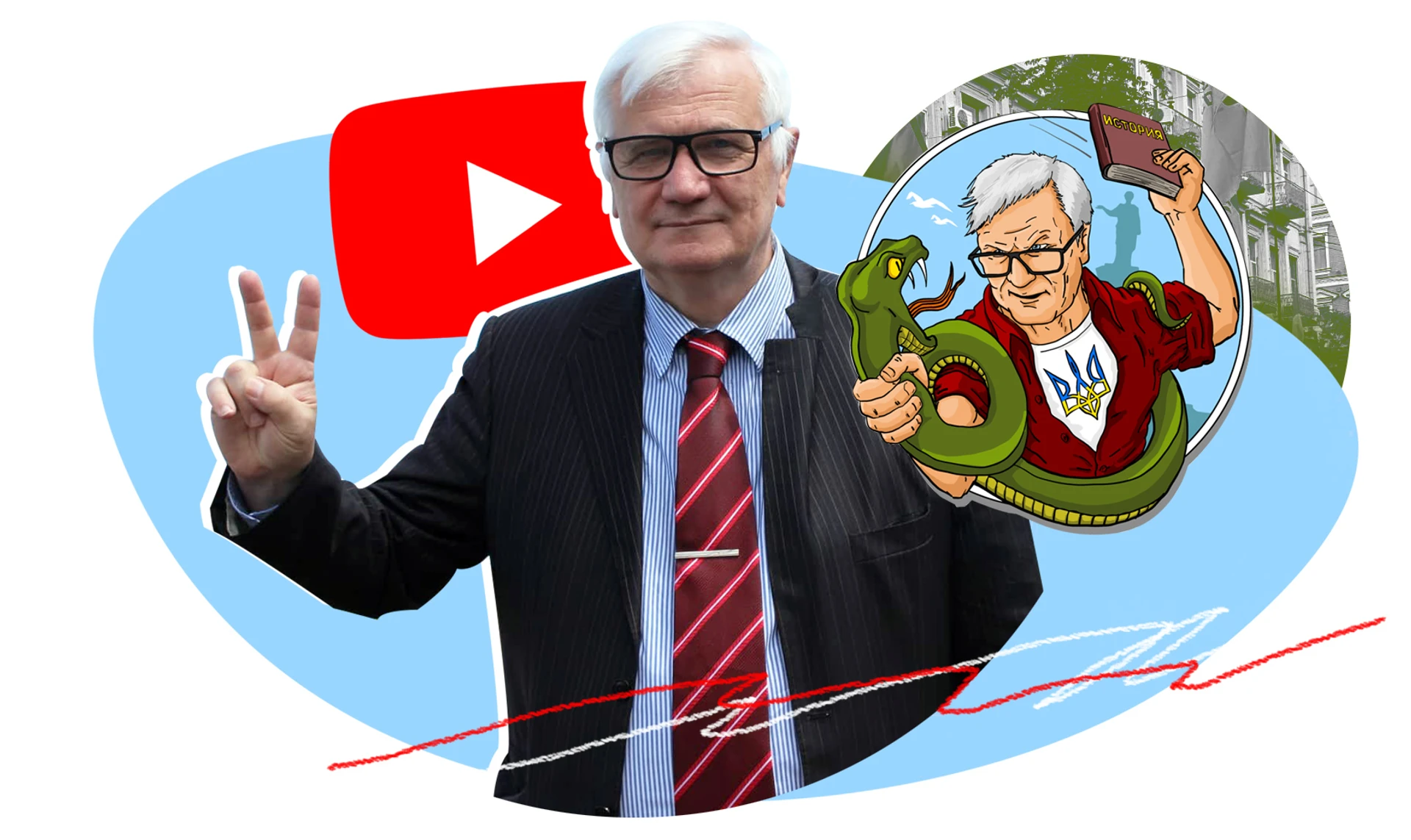 Они думают, вернется СССР – и у них хрен стоять будет. Как пенсионер из Одессы борется c мифами россиян в Youtube