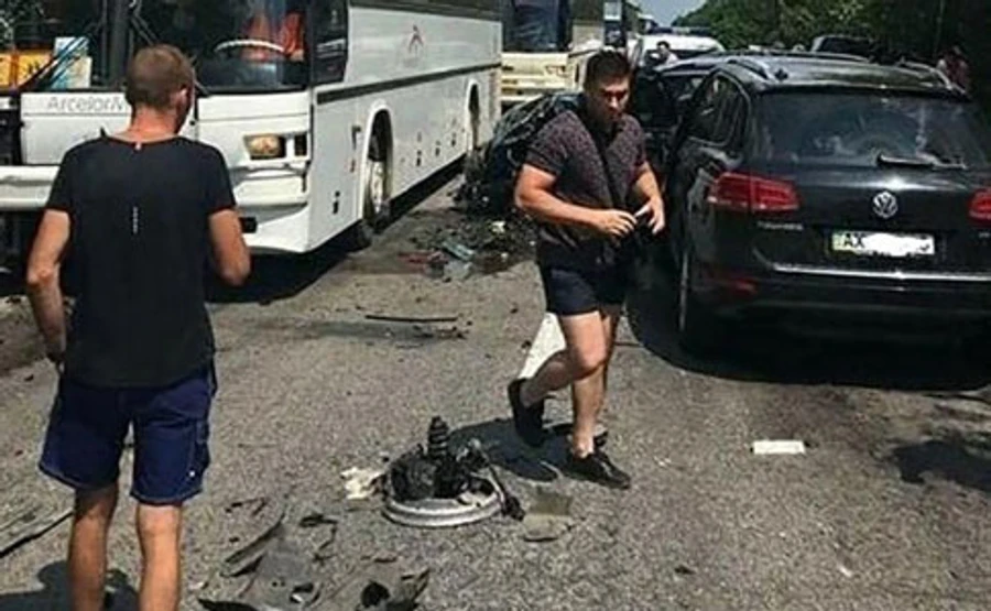 ДТП з кортежем президента: водії УДО відбулися адмінпротоколами