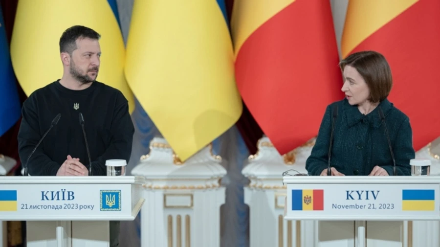 Zelenskyy agrees with Moldovan President Sandu to jointly address energy crisis in Transnistria