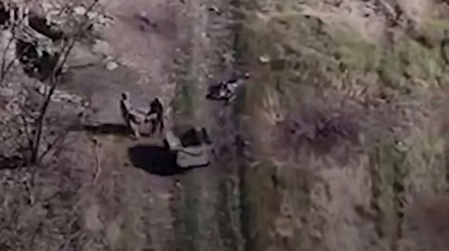 Zmii ground drone evacuates wounded Ukrainian soldier, survives mine explosion and attack by Russian FPV drone – photos, video