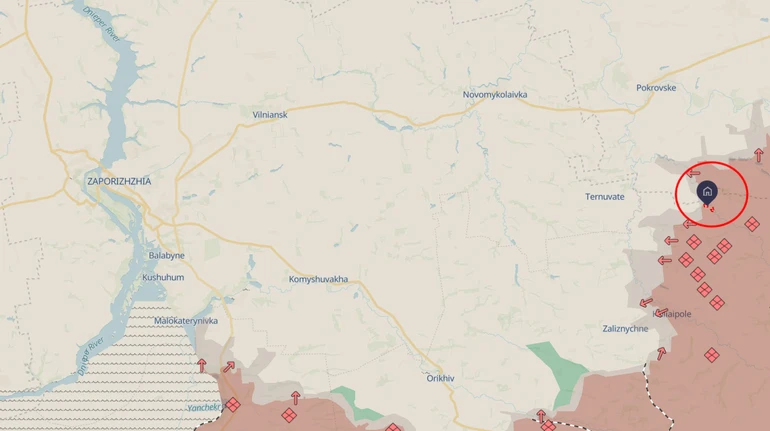 DeepState: Russians occupy village in Zaporizhzhia Oblast and advance near Pokrovsk – photos