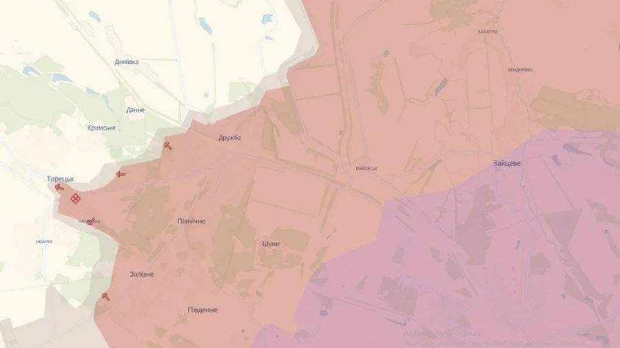 Ukraine's defence forces regain positions in Druzhba in Donetsk Oblast – DeepState