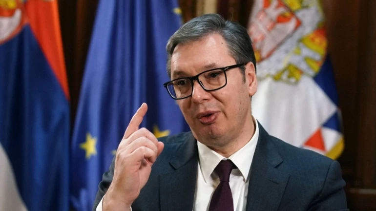 Serbia's president heads to Ukraine for unannounced visit