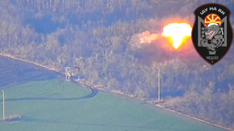 Ukrainian forces destroy Russian orbital satellite jamming system – video