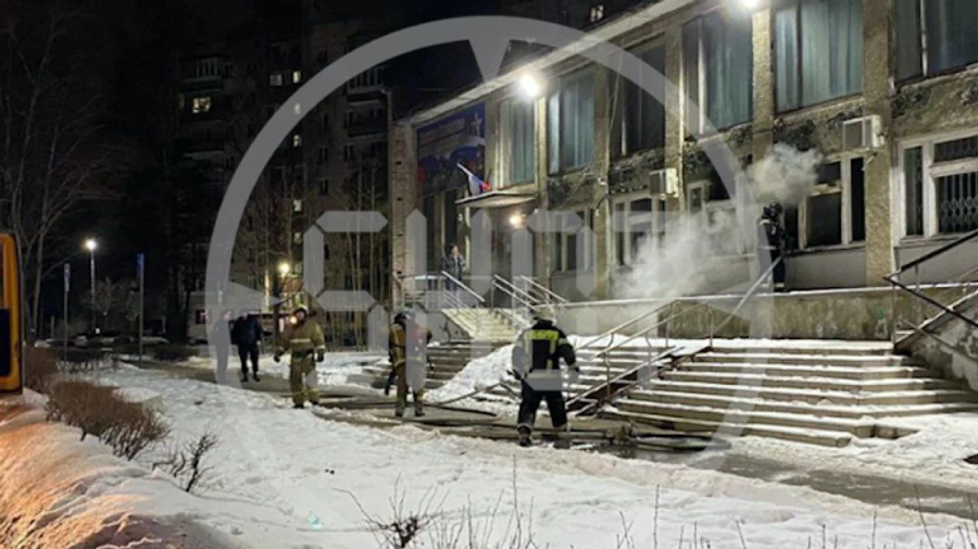 Military enlistment office in Russian Leningrad Oblast attacked with Molotov cocktails