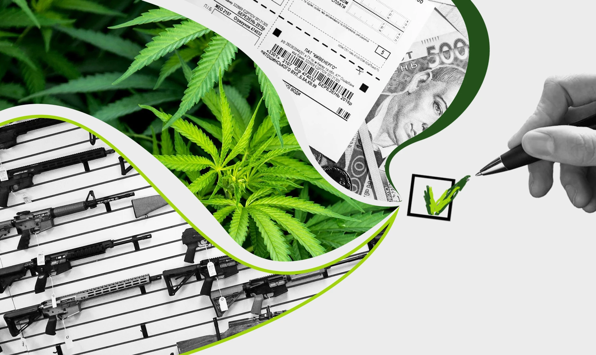 Канабіс і зброя vs Мова і тарифи. Які питання і чому можуть стати проблемою на референдумі