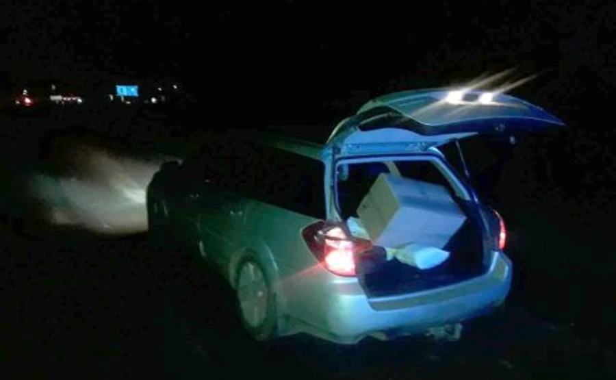 Як у кіно: на Черкащині дві жінки і чоловік обкрадали фури на ходу