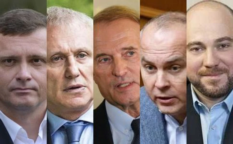 Олигархи и партии: Больше всего богачей финансируют ОПЗЖ с Медведчуком