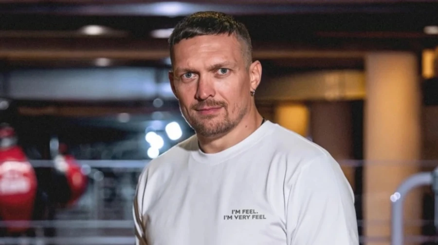 Ukraine's Oleksandr Usyk gears up for Dubois rematch at Wembley after training camp