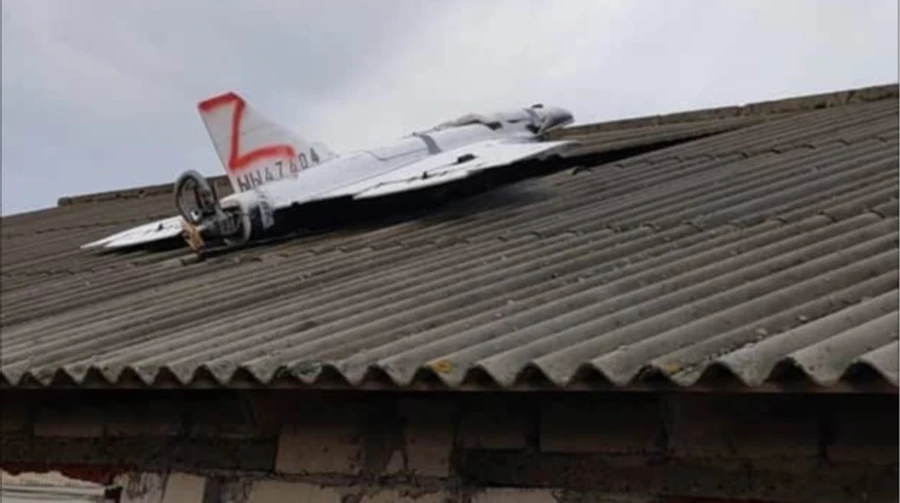 Six drones flew to Moldova, one of which fell on a house
