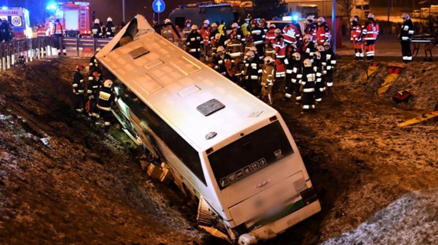 МЗС уточнило дані про аварію автобуса у Польщі: один загиблий, постраждалих п’ятеро