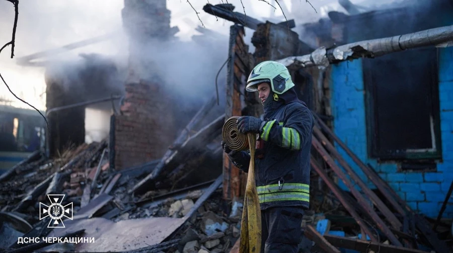Four injured in Russian drone strike on Cherkasy Oblast – photos