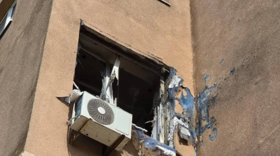 Russian drone flies into apartment in Kharkiv high-rise, one person injured