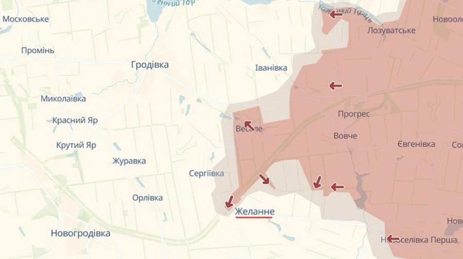 Росіяни на Покровському напрямку концентрують зусилля біля Желанного – Генштаб