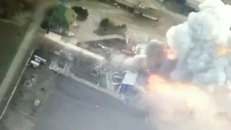 Збройні сили знищили склад з боєприпасами окупантів