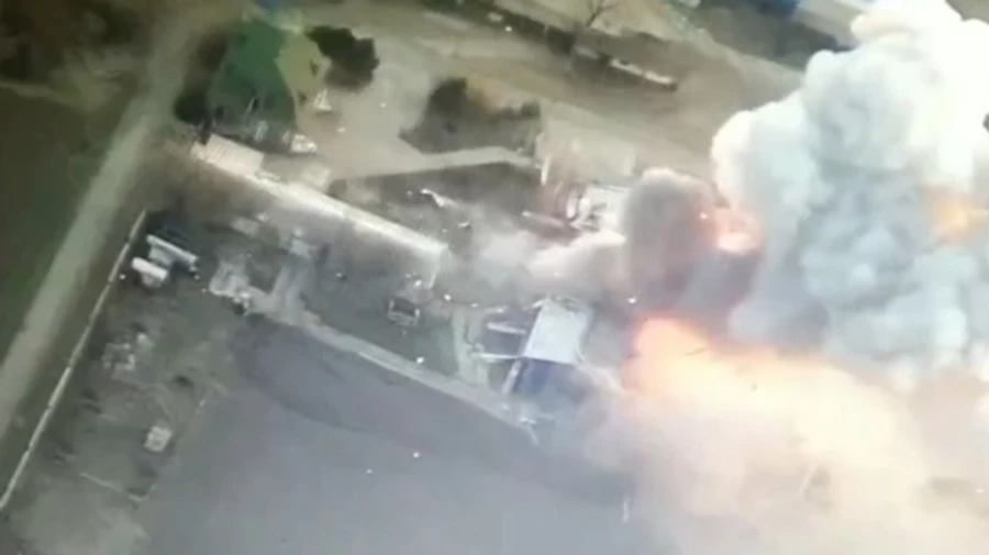 Вооруженные силы уничтожили склад с боеприпасами оккупантов