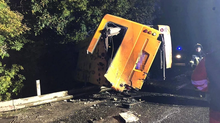 Фура в'їхала в маршрутку на Одещині: 2 загиблих, 9 постраждалих