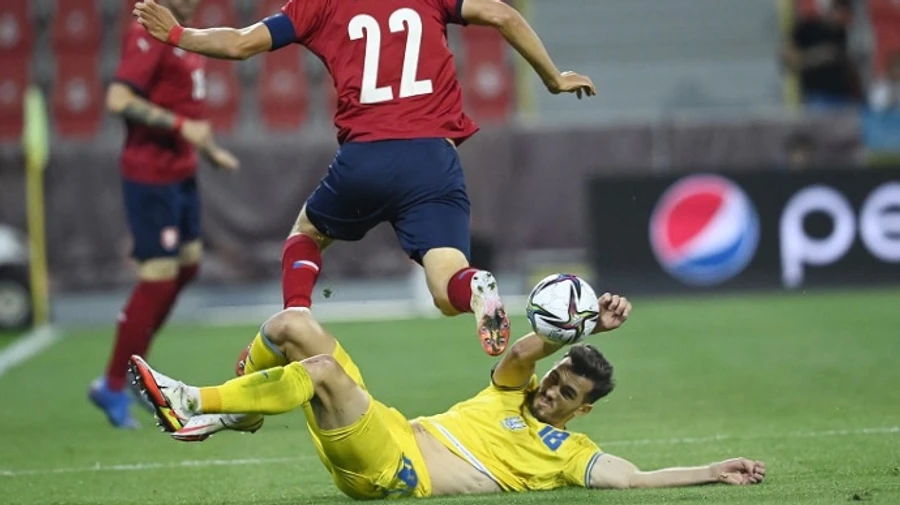 Україна на останніх секундах втрачає перемогу у матчі з Чехією