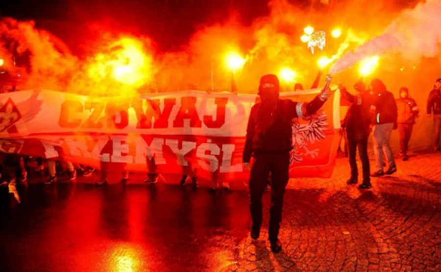 У Перемишлі на марші під патронатом мера кричали Смерть українцям