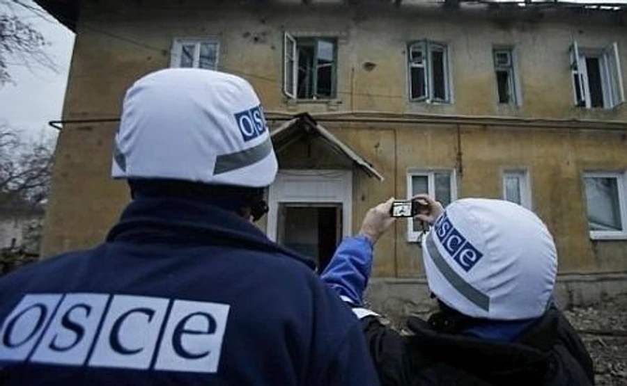 Журналист: Информация о позициях сил АТО с камеры ОБСЕ идет в Донецк