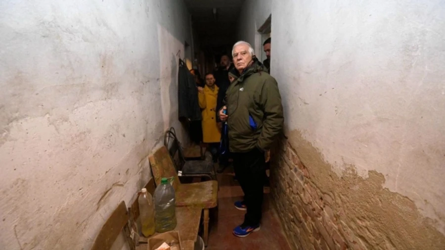 EU top diplomat visits Yahidne in Chernihiv Oblast: a gruesome reminder – photo, video