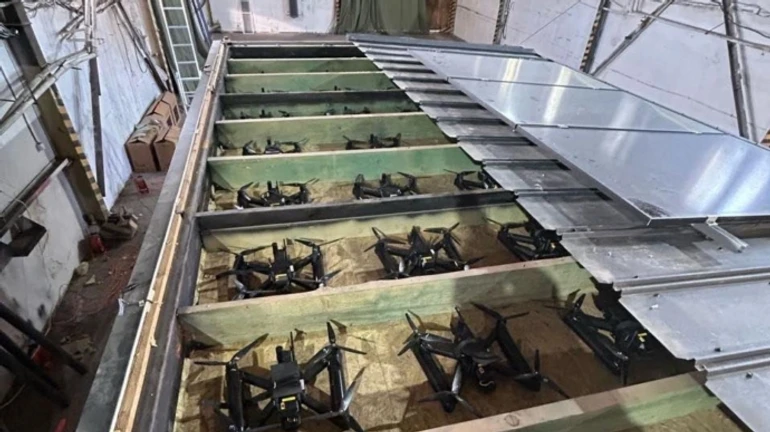 Ukraine's Operation Spiderweb: 18 months in the planning, 41 Russian bombers hit – photos