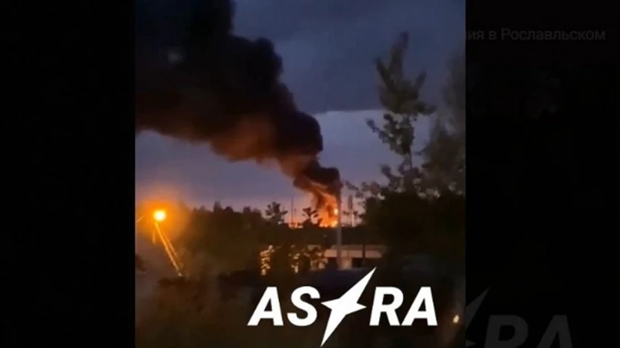 Russians lament nighttime drone attacks in 7 Russian regions: energy facilities targeted – video