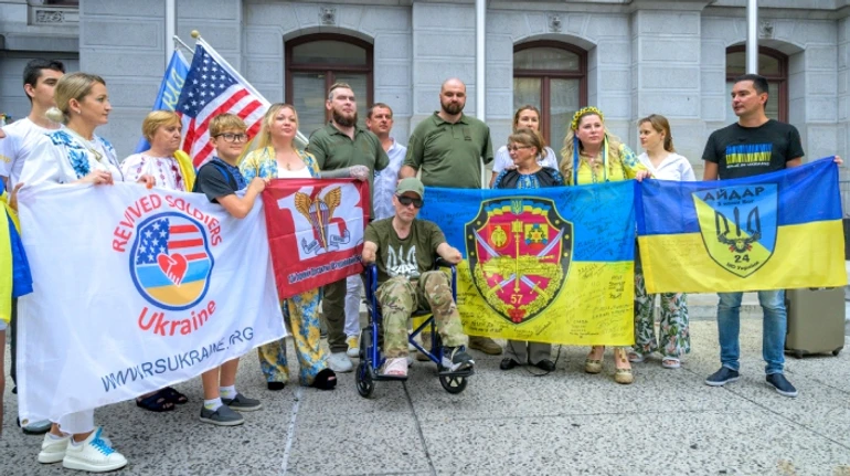 I saw something no one else has ever seen. I saw the inside of an explosion: Stories of Ukrainian soldiers who lost limbs and received prosthetics in the US