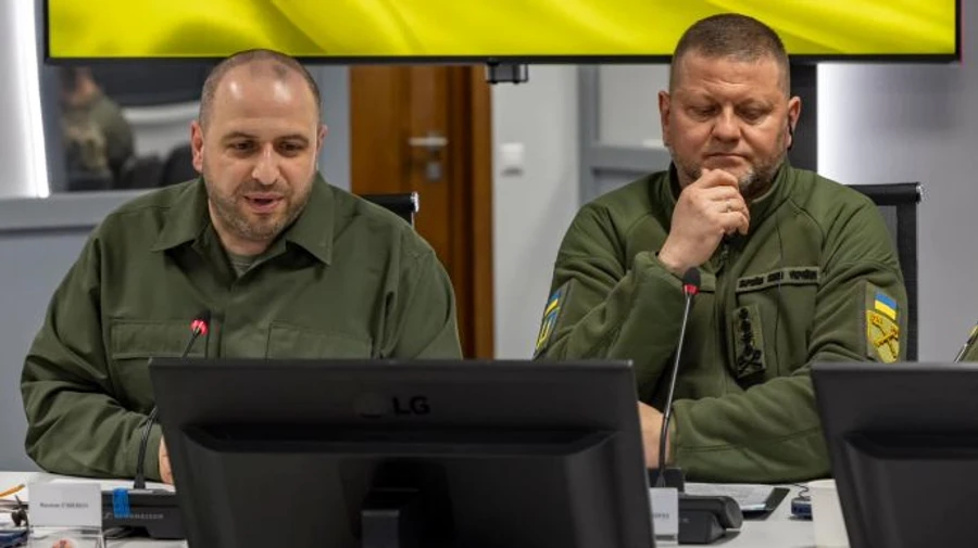 Ukraine's Commander-in-Chief and Defence Minister meet American partners