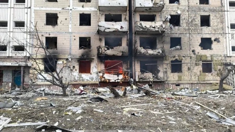 Russians attack Stepnohirsk in Zaporizhzhia Oblast with aerial bombs, wounding four people – photos